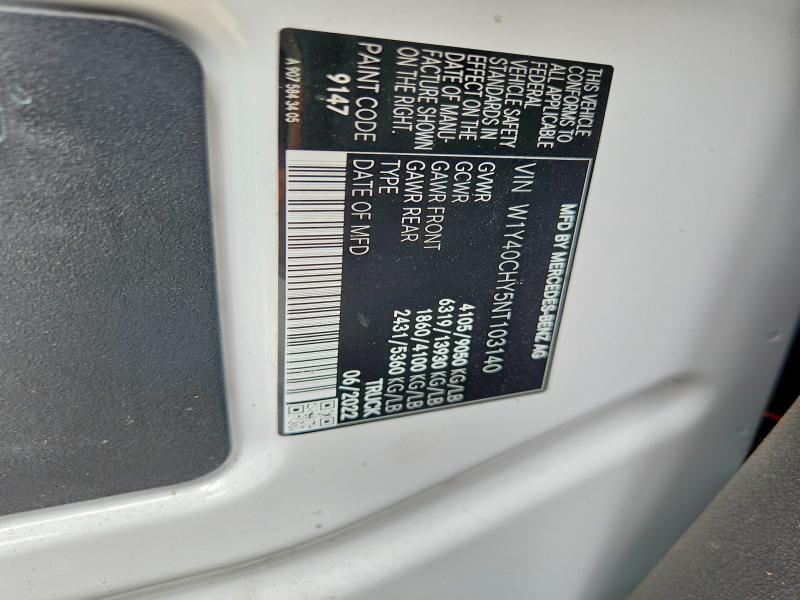 2022 Mercedes-Benz Sprinter 2500 Delivery van