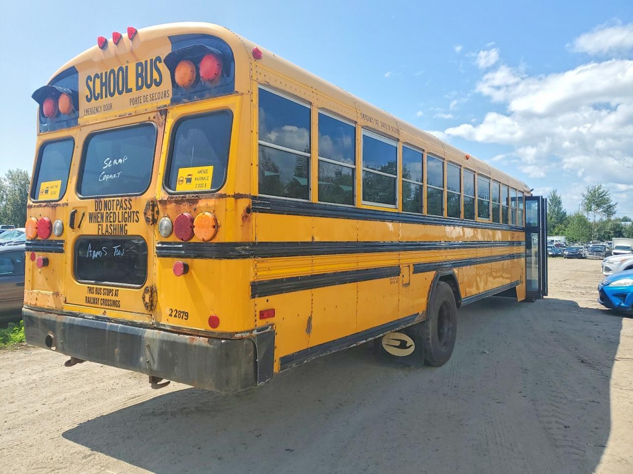 2013 Bluebird Vision-School Bus