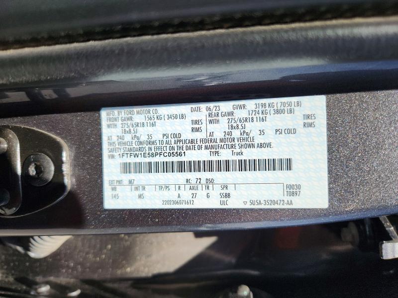 2023 Ford F150 Supercrew