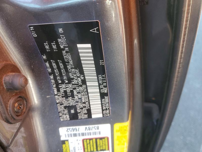 2014 Toyota Sienna xle 8-passenger