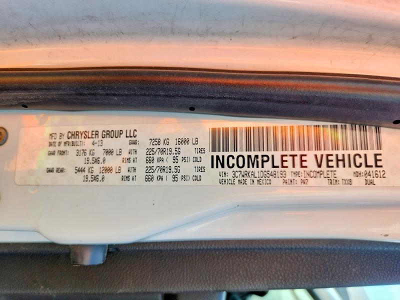 2013 Dodge RAM 4500 Bucket Truck