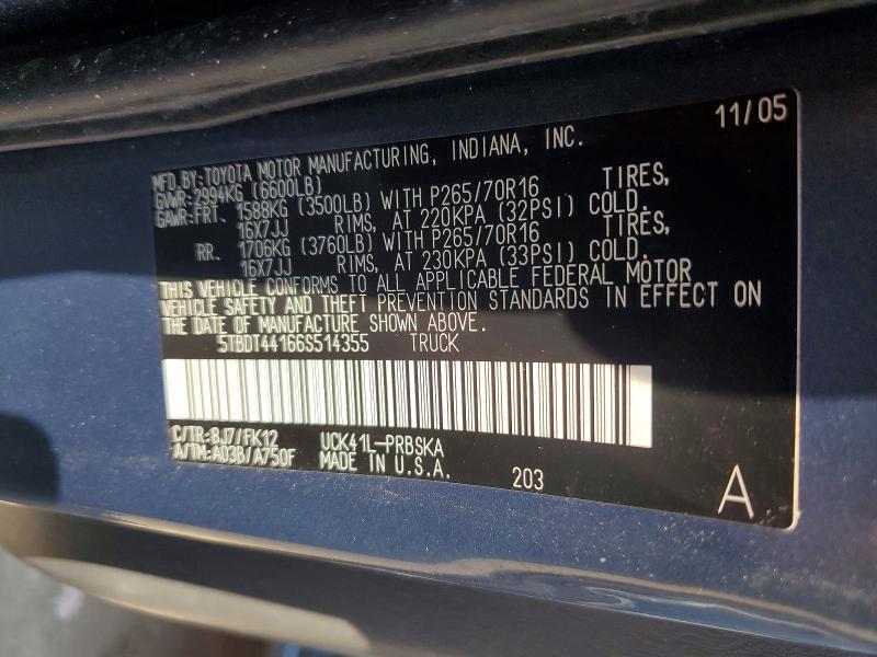 2006 Toyota Tundra SR5