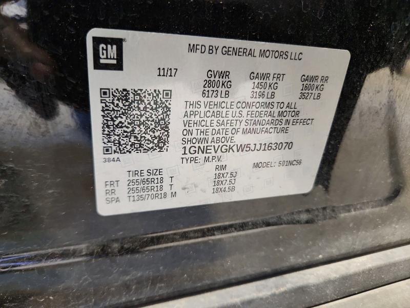2018 Chevrolet Traverse LT