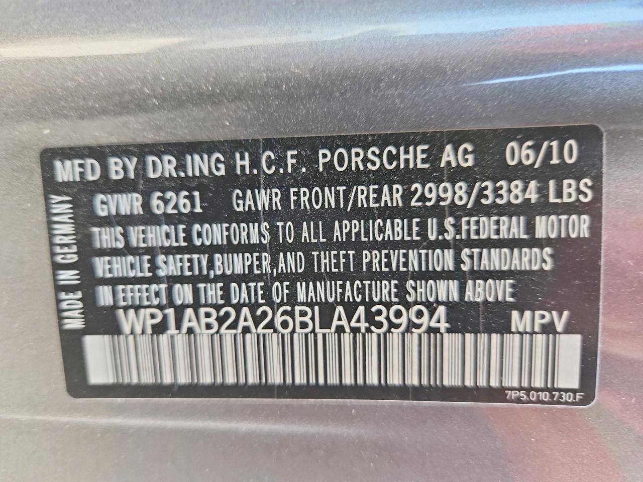 2011 Porsche Cayenne s