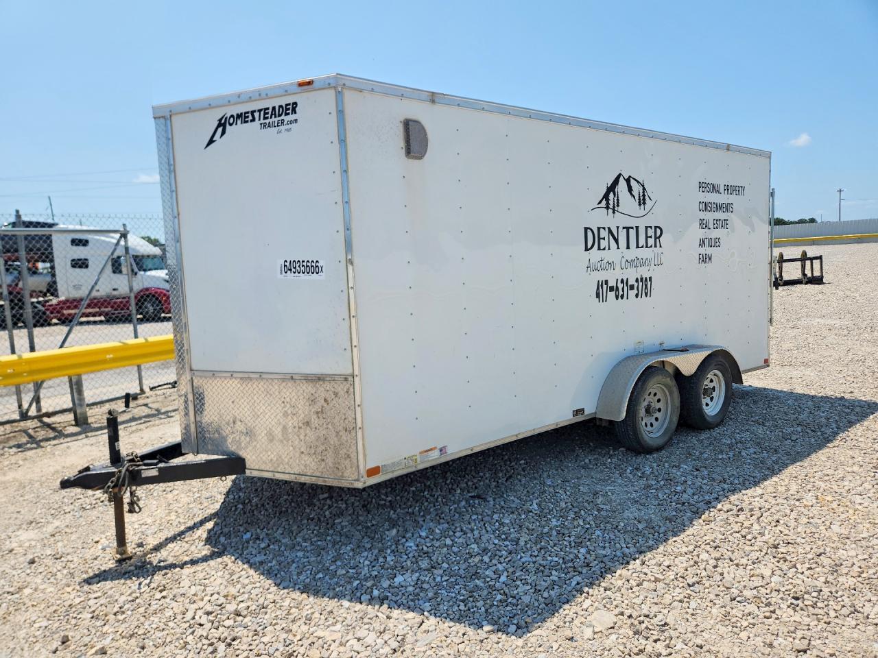 2022 Homesteader 716IT Enclosed Cargo Trailer