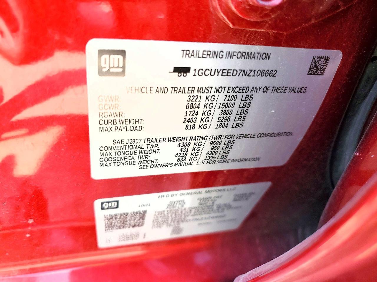 2022 Chevrolet Silverado LTD K1500 RST