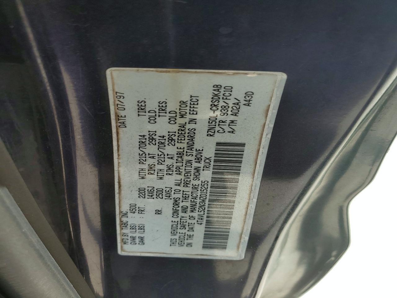 1998 Toyota Tacoma Base