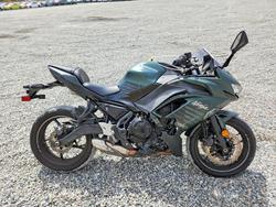 Kawasaki salvage cars for sale: 2025 Kawasaki EX650 P