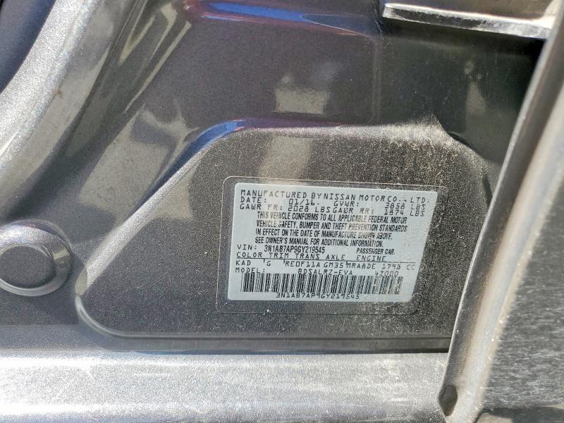 2016 Nissan Sentra SR