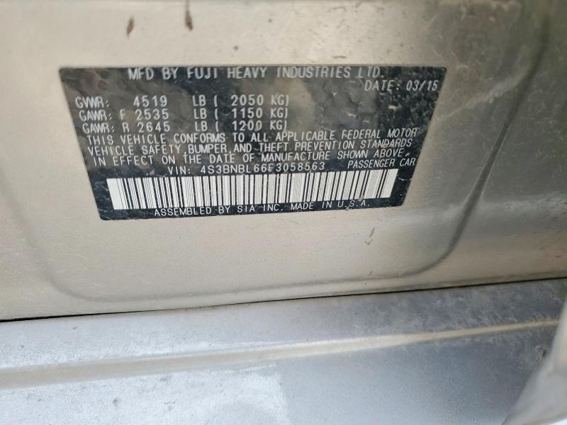 2015 Subaru Legacy 2.5i Limited