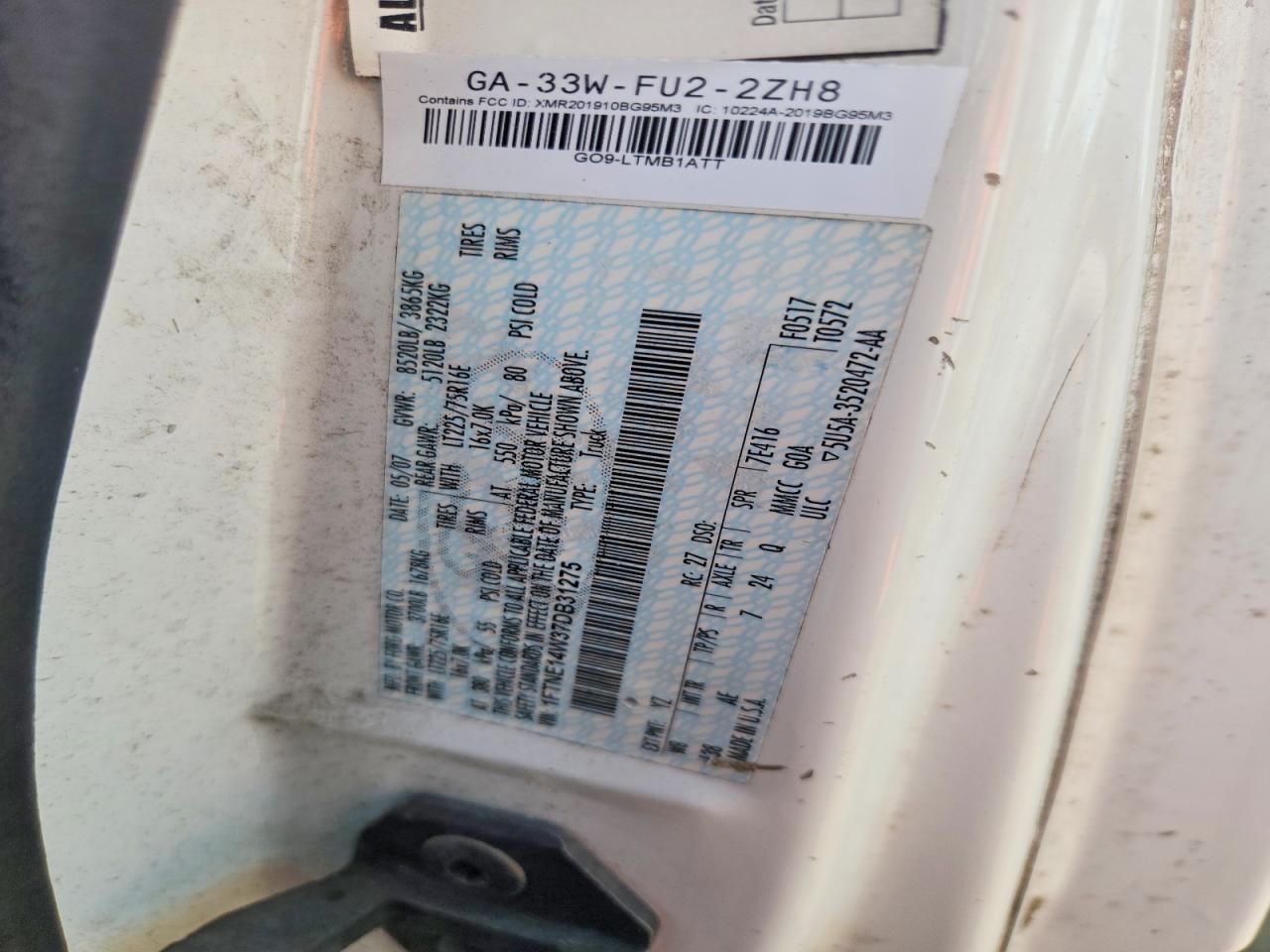 2007 Ford Econoline E150 Van