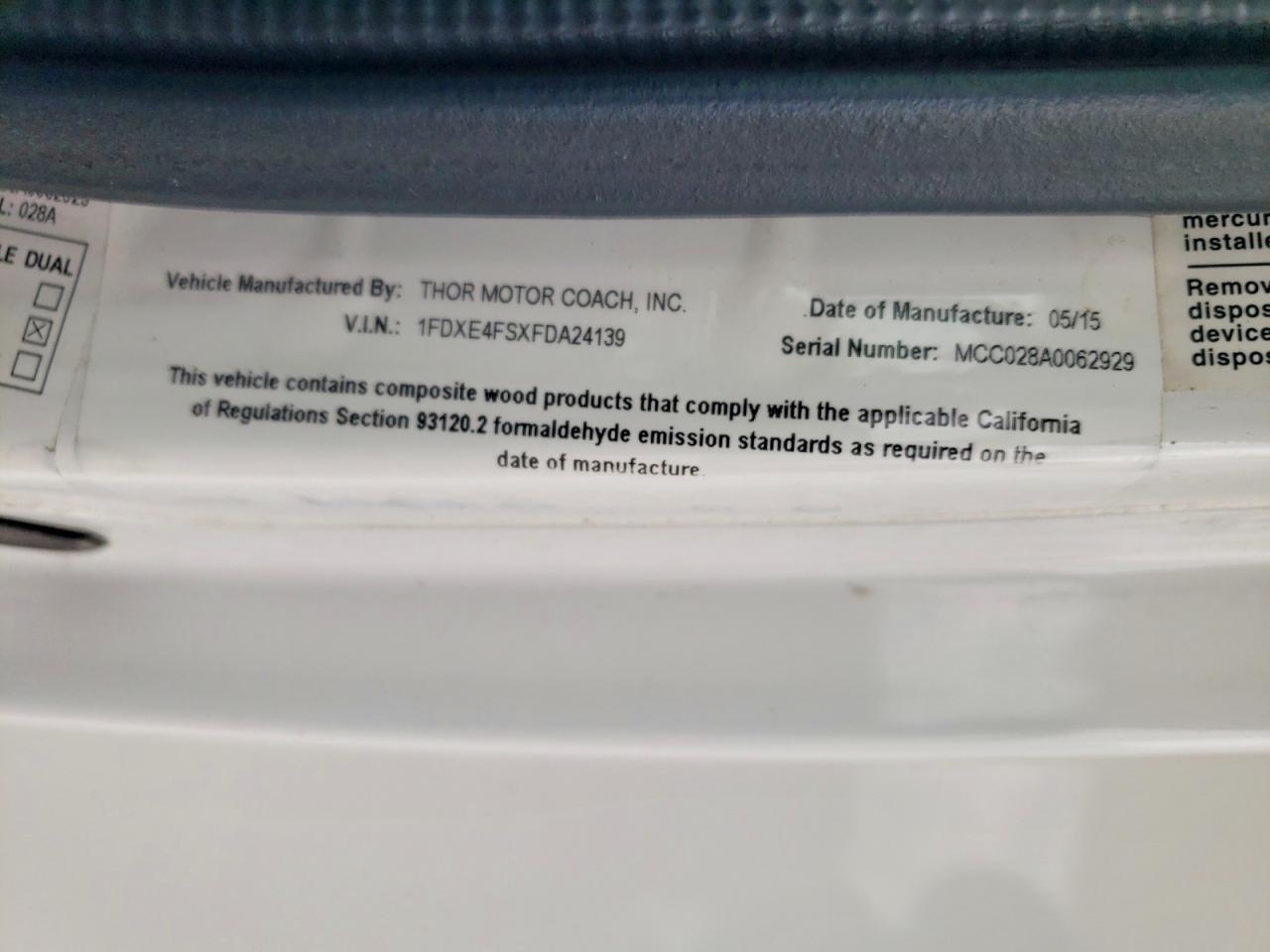 2015 Thor Motor Coach Majestic RV