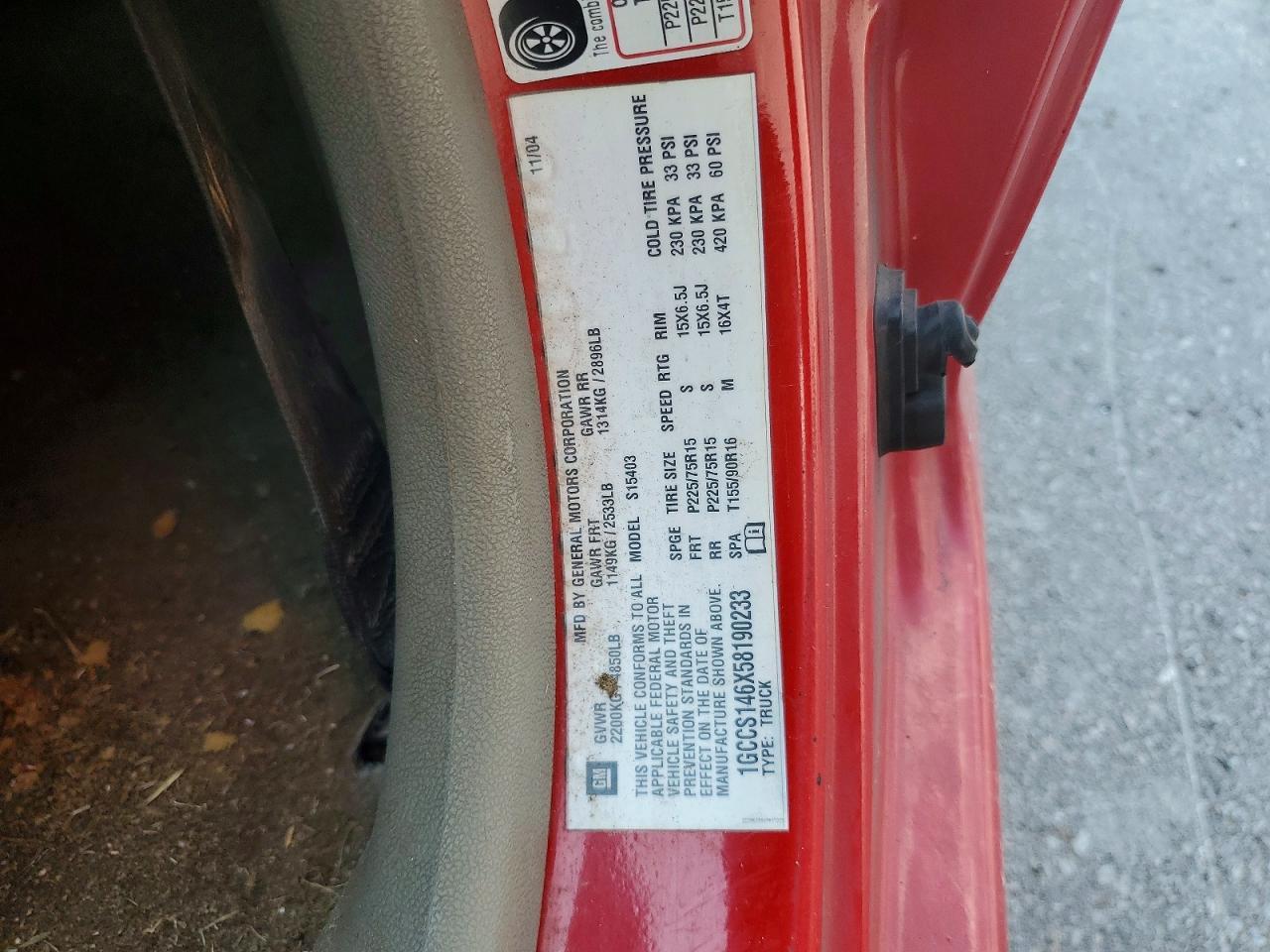 2005 Chevrolet Colorado