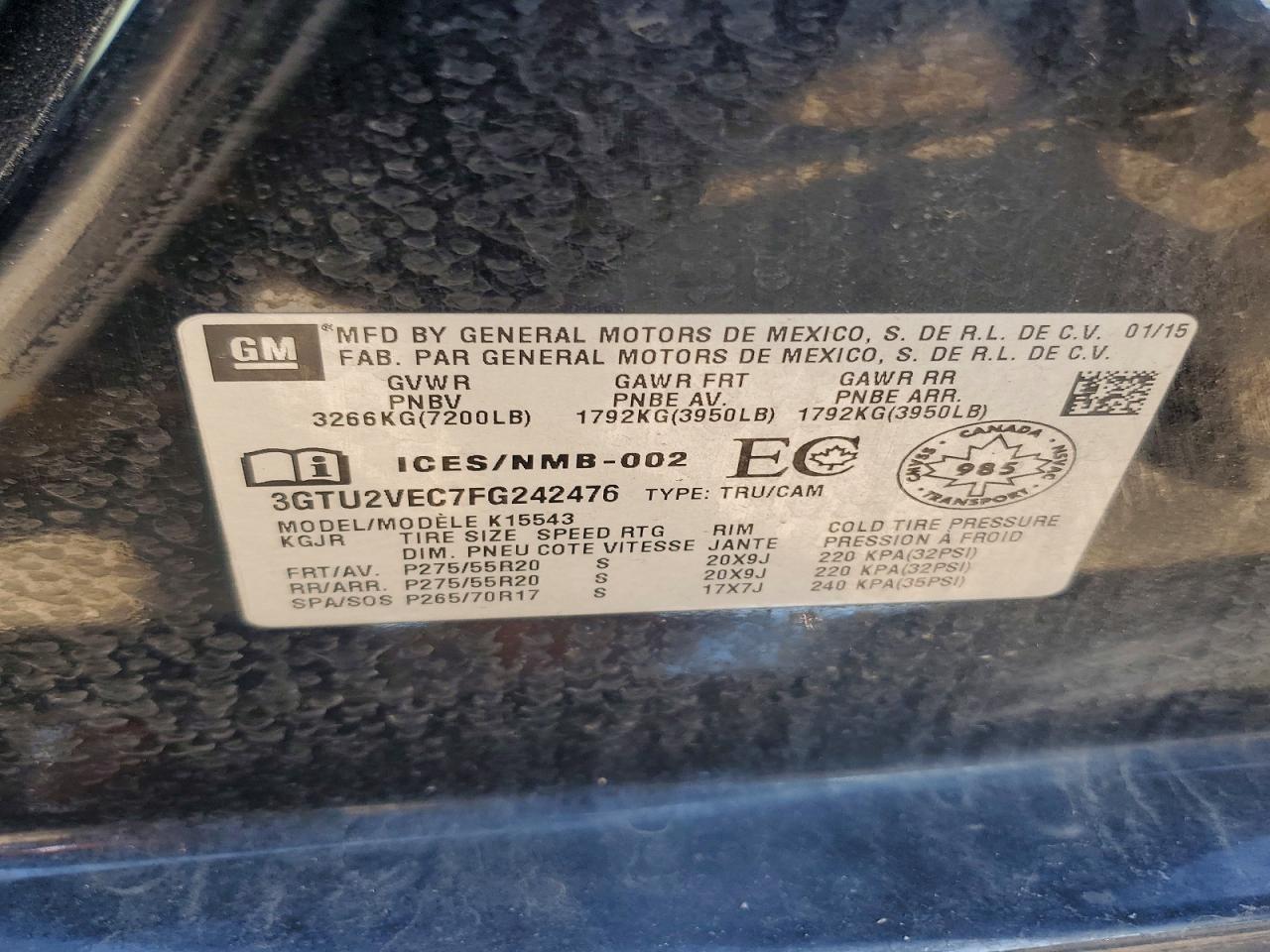 2015 GMC Sierra K1500 SLT