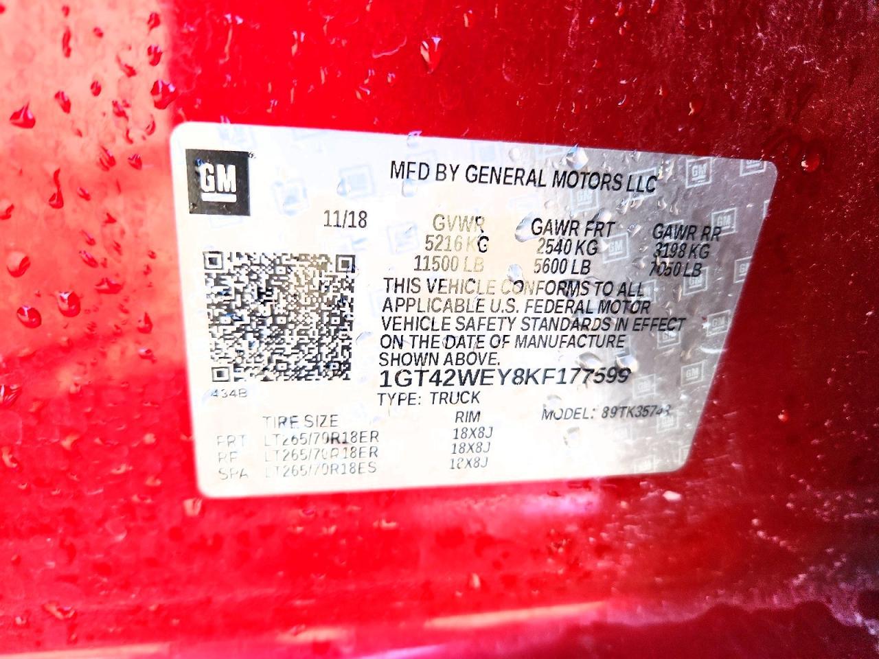 2019 GMC Sierra K3500 Denali