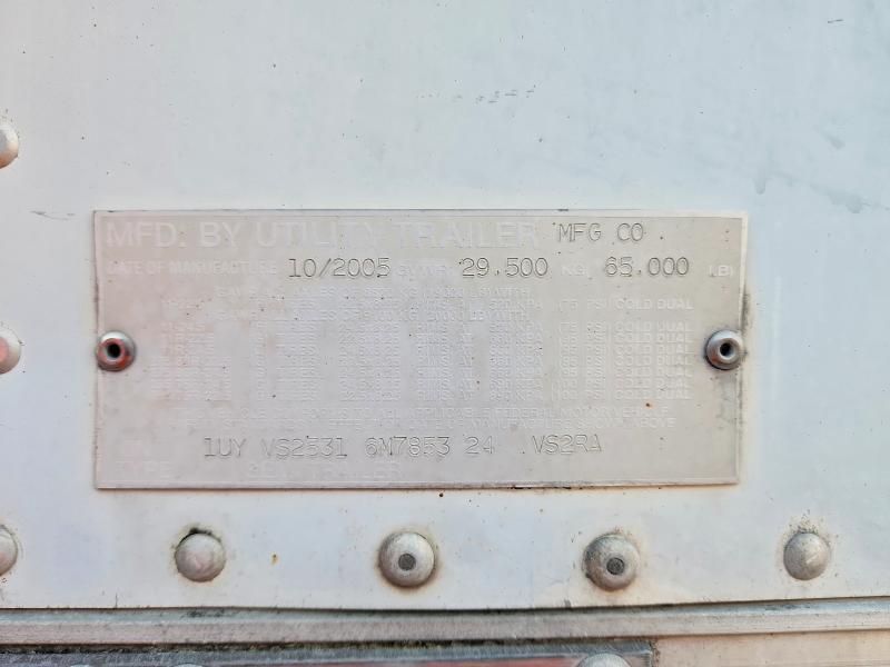 2006 Utility Trailer Manufactu Trailer-Refrigerated Van Trailer