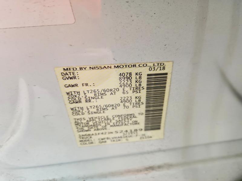 2018 Nissan Titan XD SL