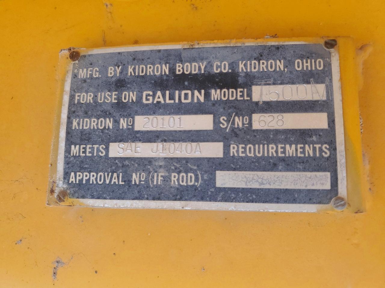 1979 Galion T500M Motor Grader