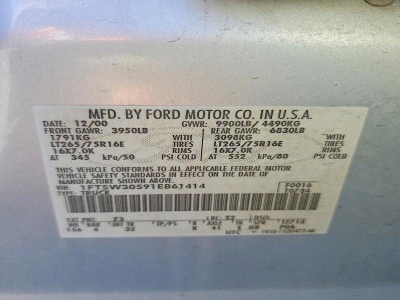 2001 Ford F350 SRW Super Duty