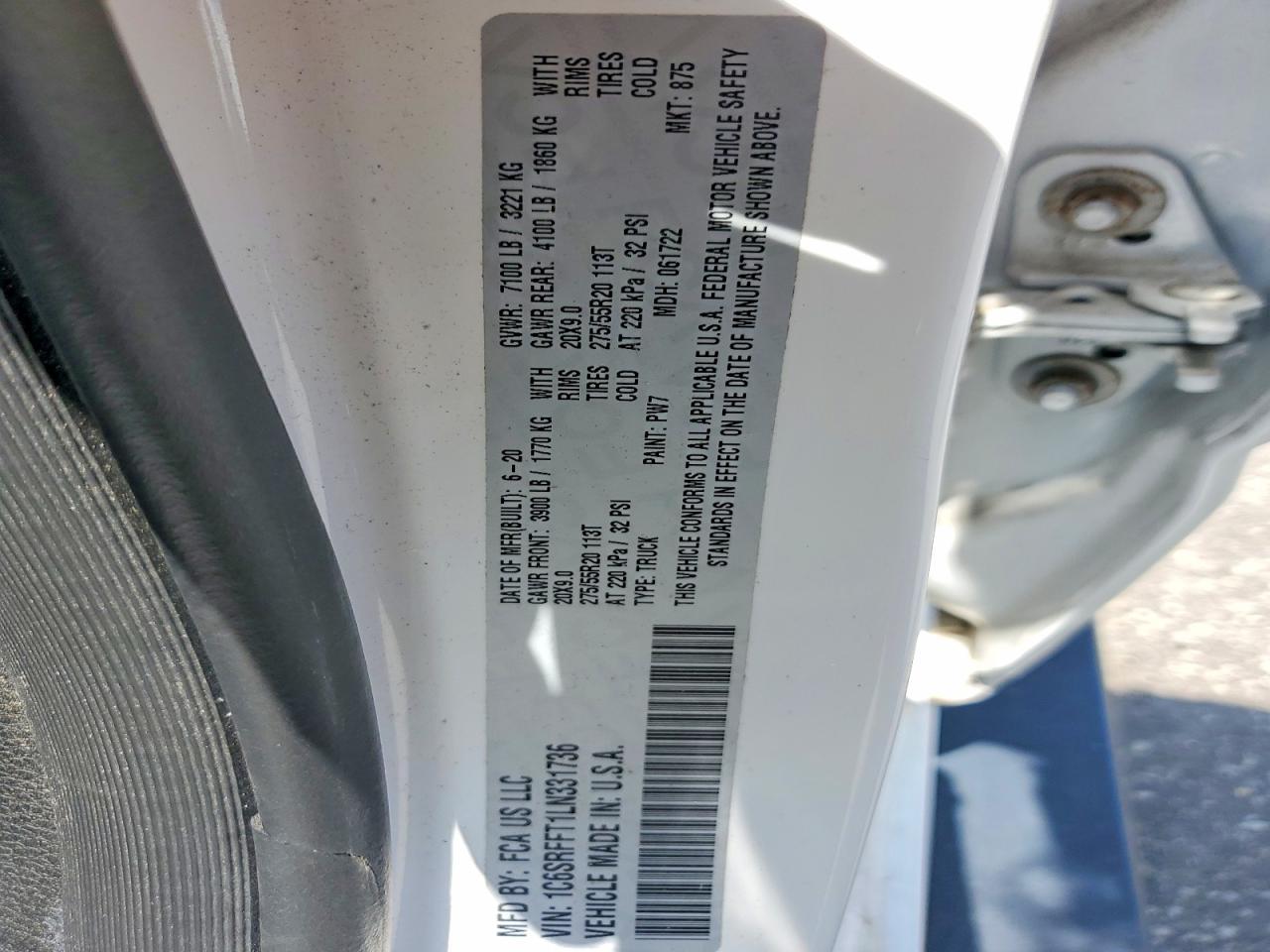 2020 Dodge RAM 1500 BIG HORN/LONE Star