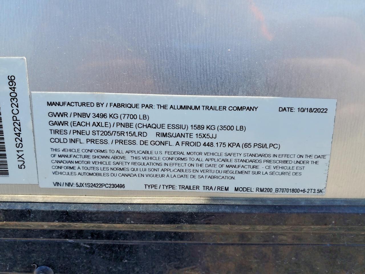 2023 Aluminum Trailer Co Trailers