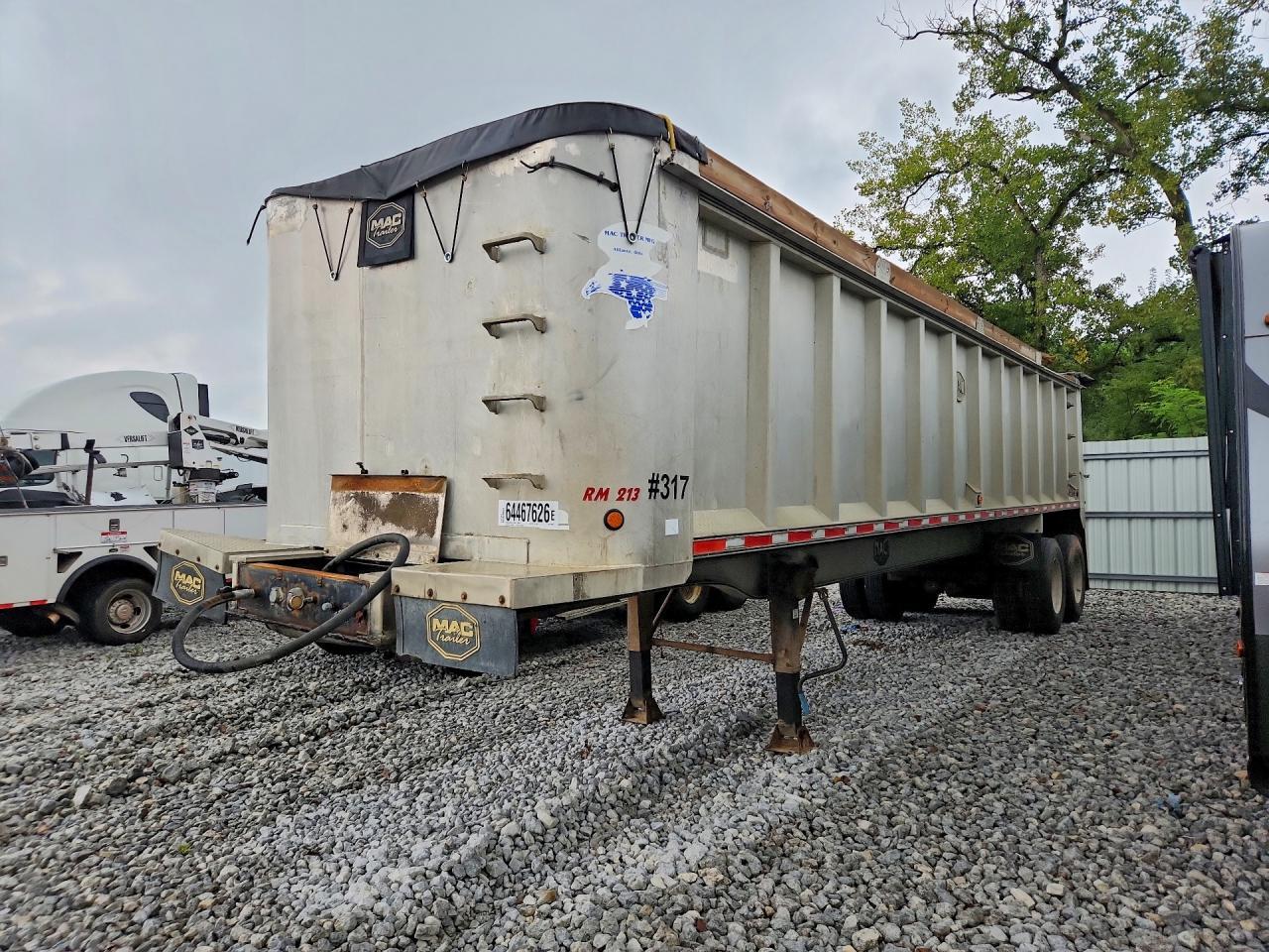 1996 MAC END Dump Trailer