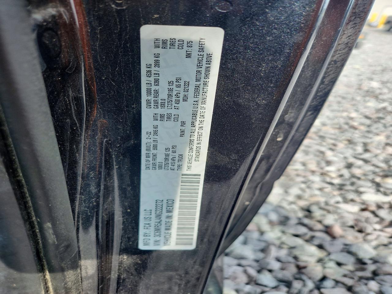 2022 Dodge RAM 2500 Tradesman