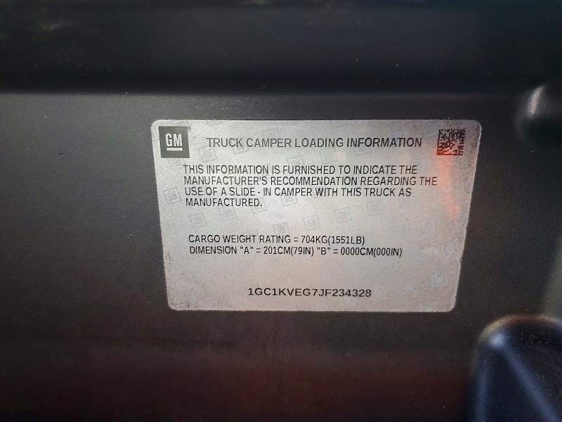 2018 Chevrolet Silverado K2500 Heavy Duty LT