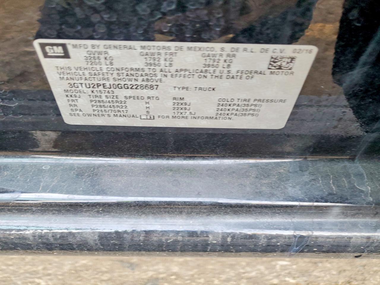 2016 GMC Sierra K1500 Denali