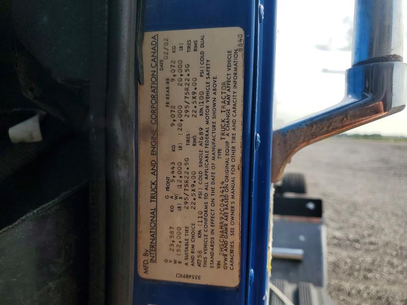 2002 International 9400I Semi Truck