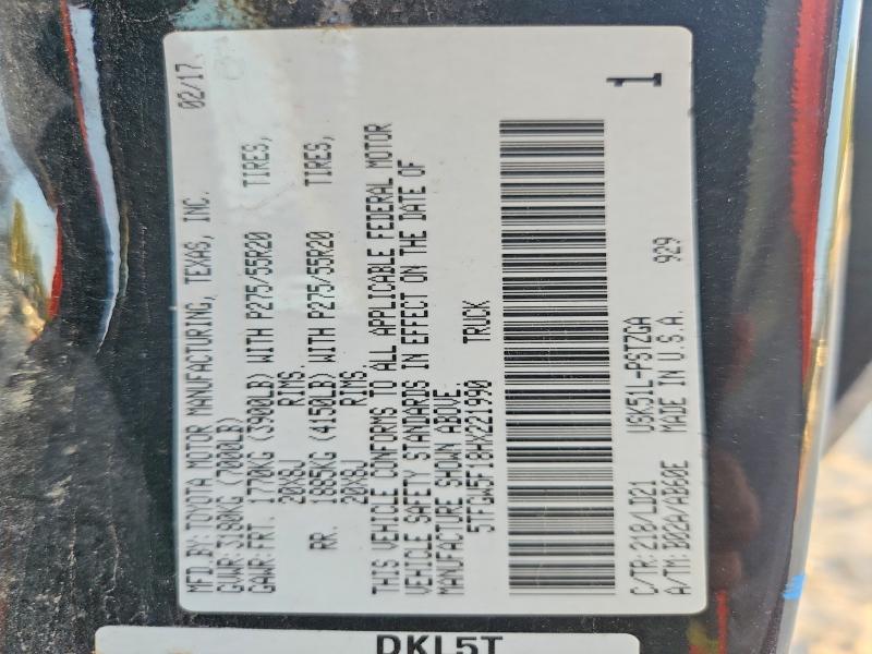 2017 Toyota Tundra 1794 Edition
