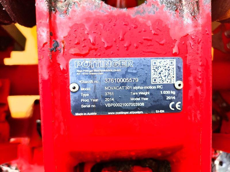 2014 Pottinger Novacat 301 Disc Mower