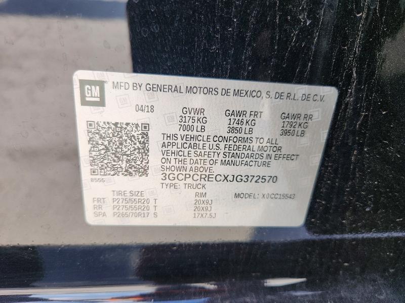 2018 Chevrolet Silverado C1500 LT