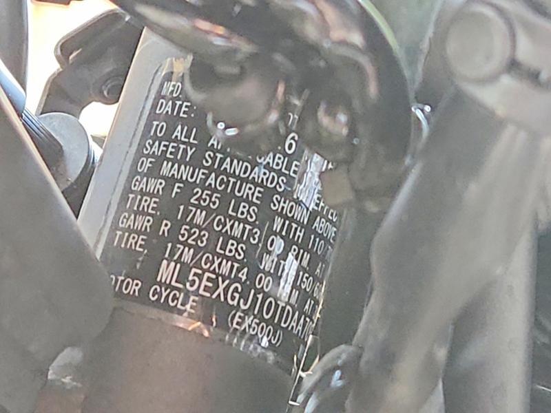 2026 Kawasaki EX500 A