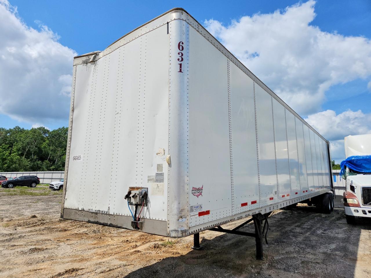 2012 Wabash Dvcvhpc DRY Van Trailer