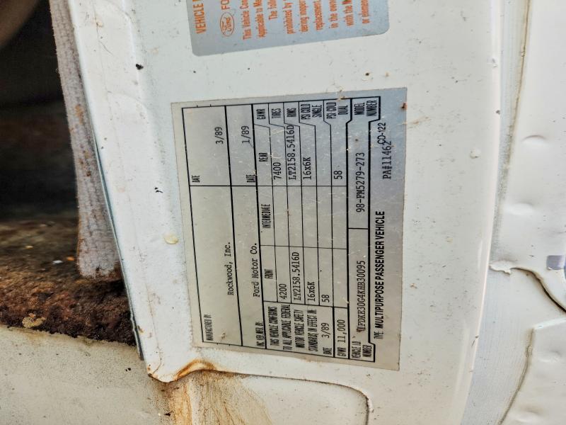 1989 Ford Rockwood RV
