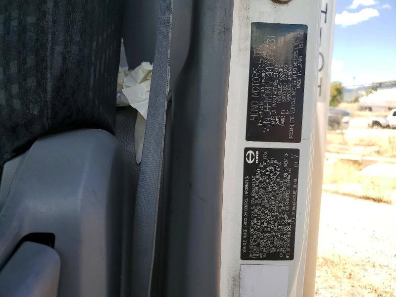 2019 Hino 155
