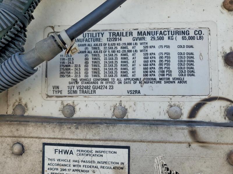 2016 Utility Trailer 2016 Utility Vs2ra Refrigerated van Trailer
