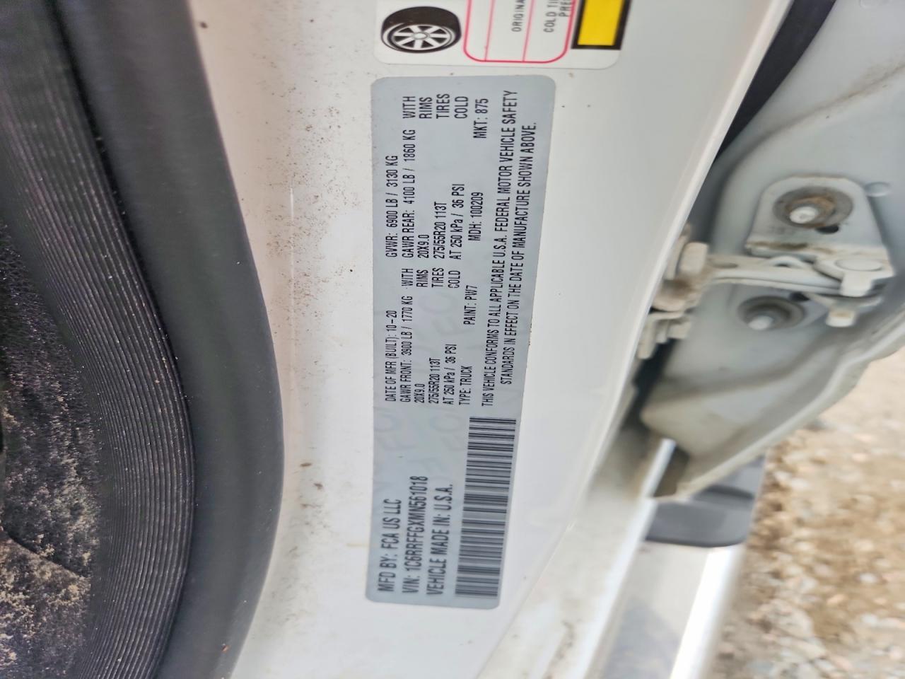 2021 Dodge RAM 1500 BIG HORN/LONE Star