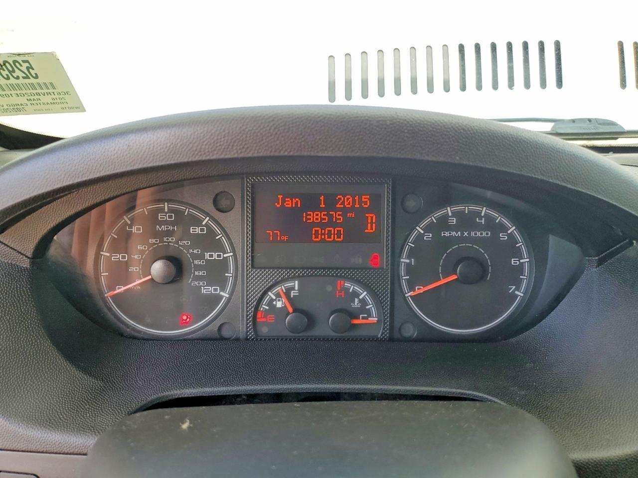 2016 Dodge RAM Promaster 1500 1500 High