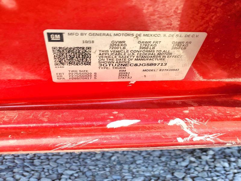 2018 GMC Sierra K1500 SLT