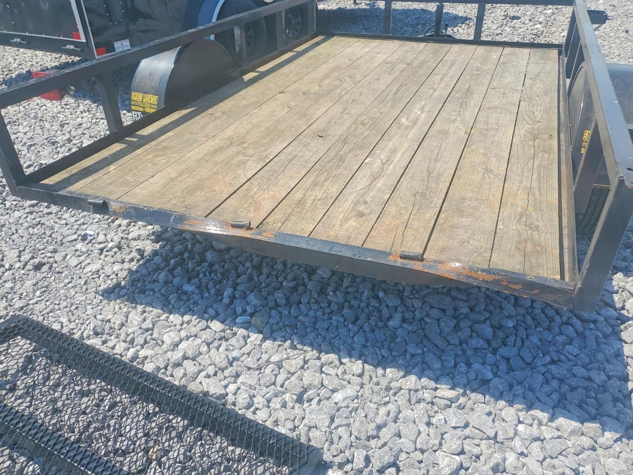 2024 P&T 6X10AFG Utility Trailer