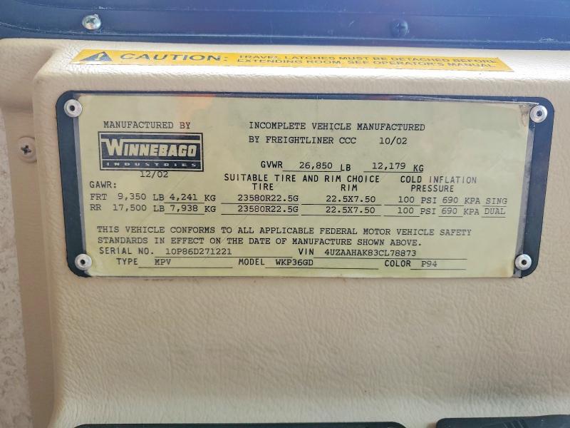 2003 Winnibago 2003 Winnebago Journey DL RV