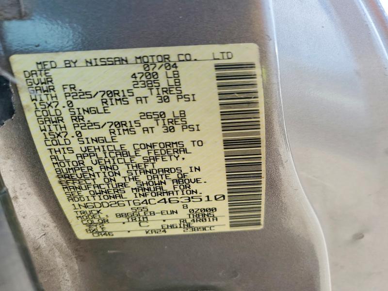 2004 Nissan Frontier Standard