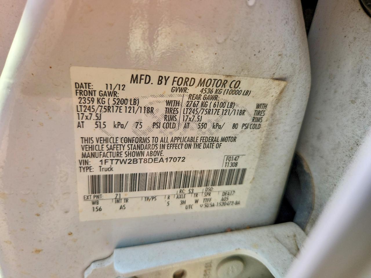 2013 Ford F250 Super Duty