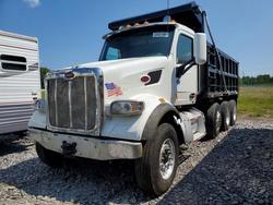 Salvage trucks for sale at Angola, NY auction: 2017 Peterbilt 567 Dump Truck