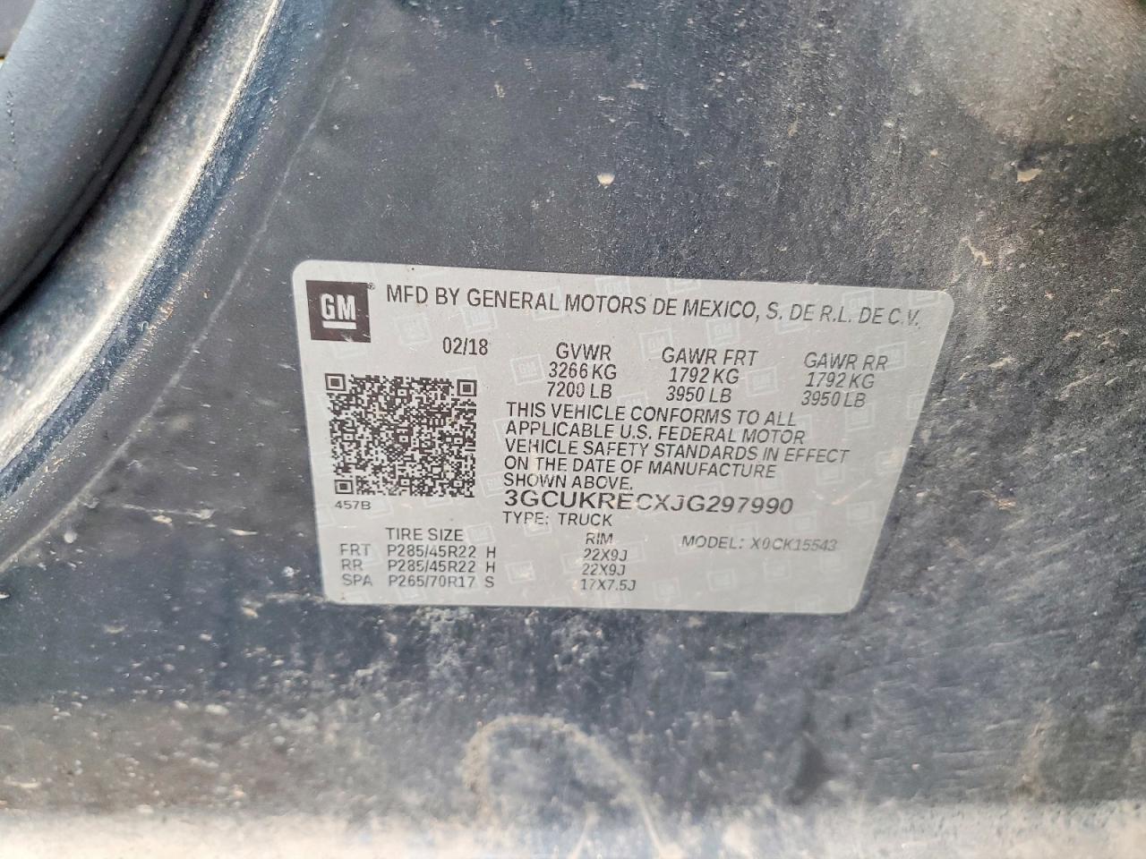 2018 Chevrolet Silverado K1500 LT