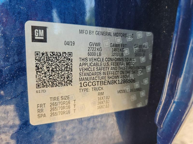2019 Chevrolet Colorado