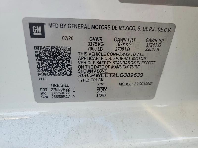 2020 Chevrolet Silverado C1500 LTZ