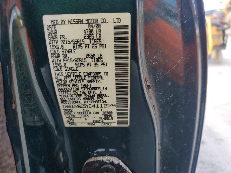 2000 Nissan Frontier XE
